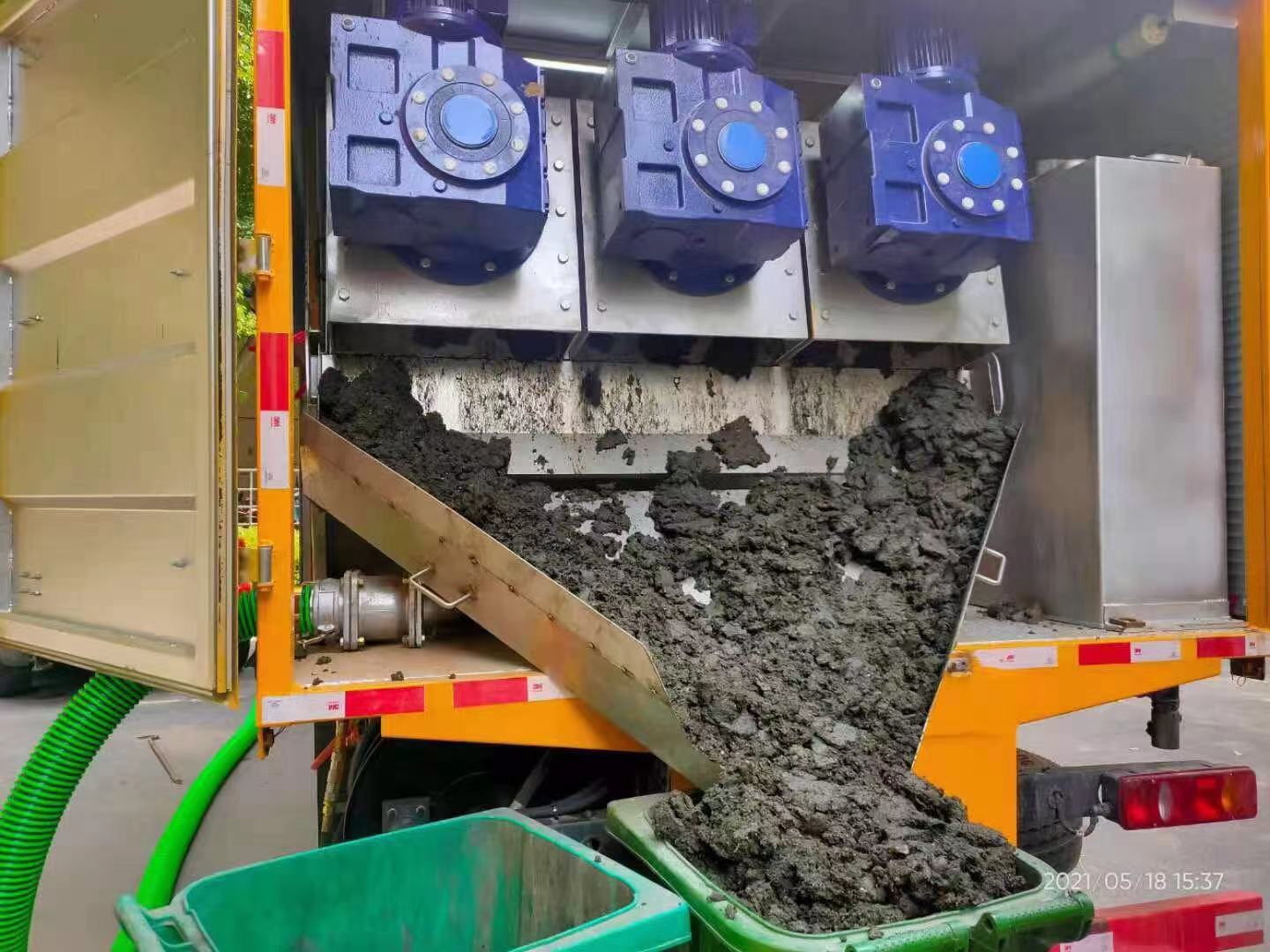 冀州化粪池清掏城市维护站-泥浆净化干湿分离处理